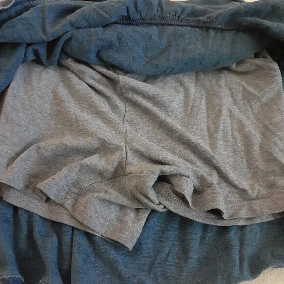 Cat & Jack Girls Size Medium 7/8 Blue Tiered Pull On Skort - Picture 5 of 7